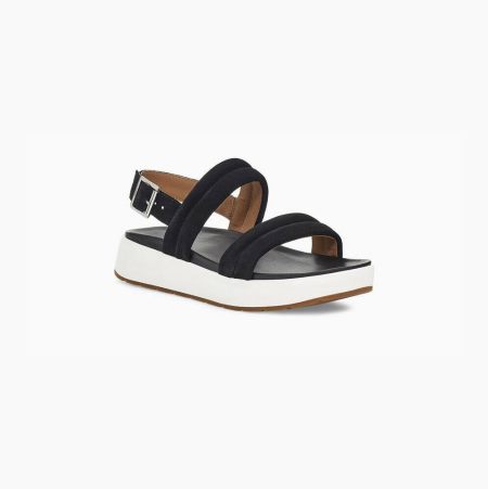 UGG Lynnden Black Sandals for Women (PIFQ68495)